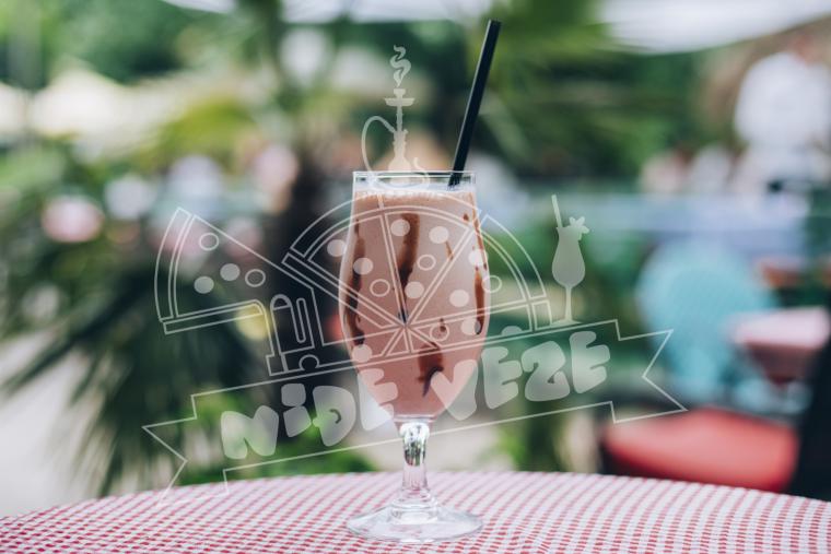 Water + chocolate + banana